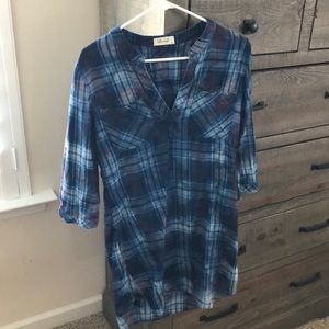 Flannel dress